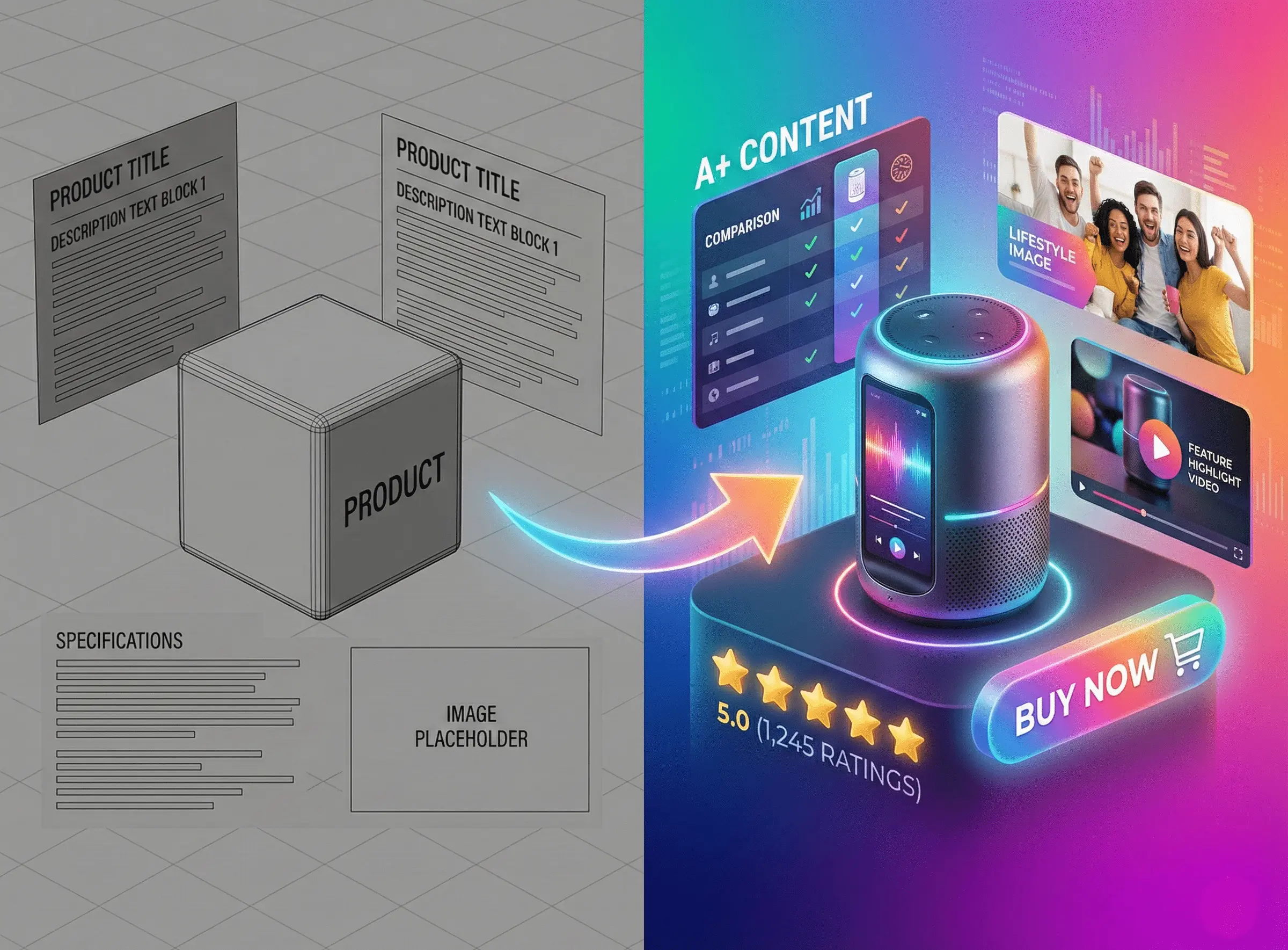 Listing Optimization Before After