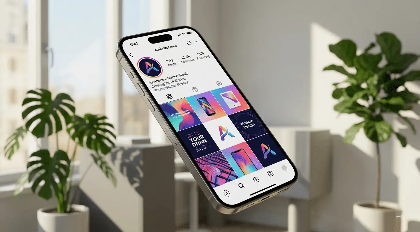 Social Media Grid Showcase