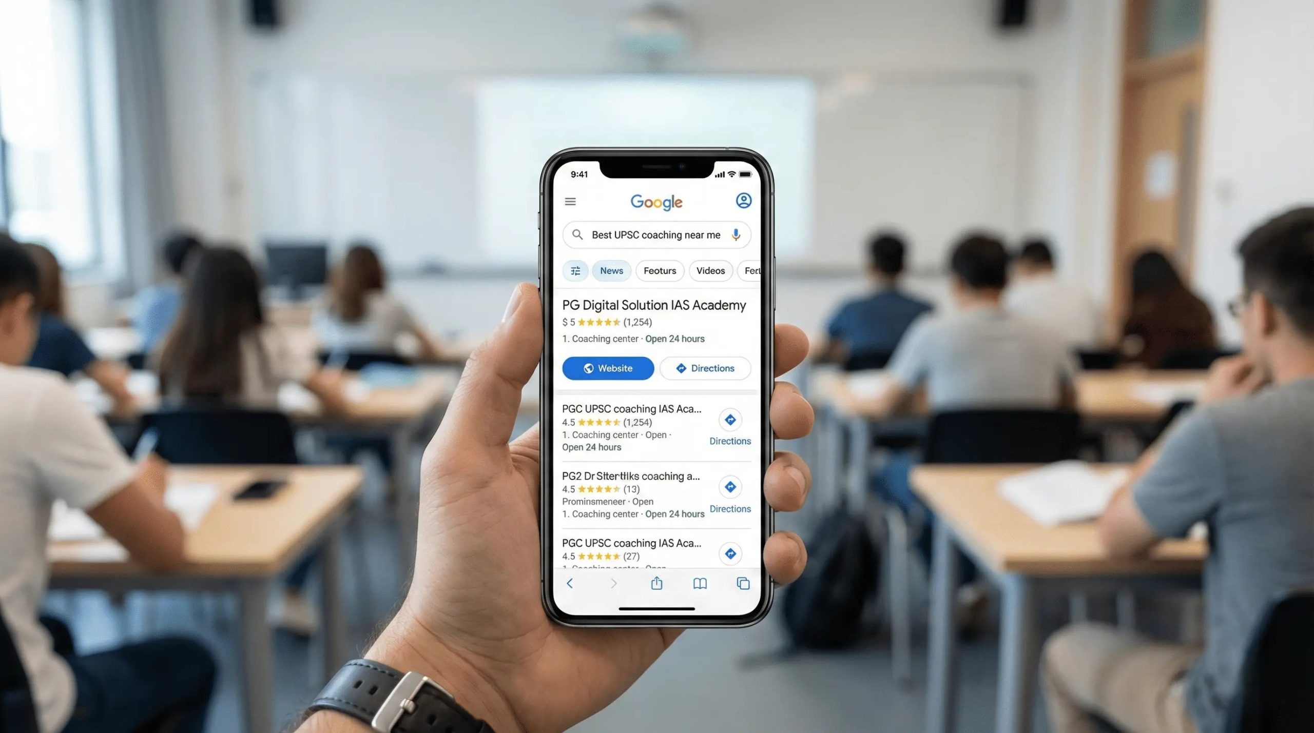 Local SEO Results for Education