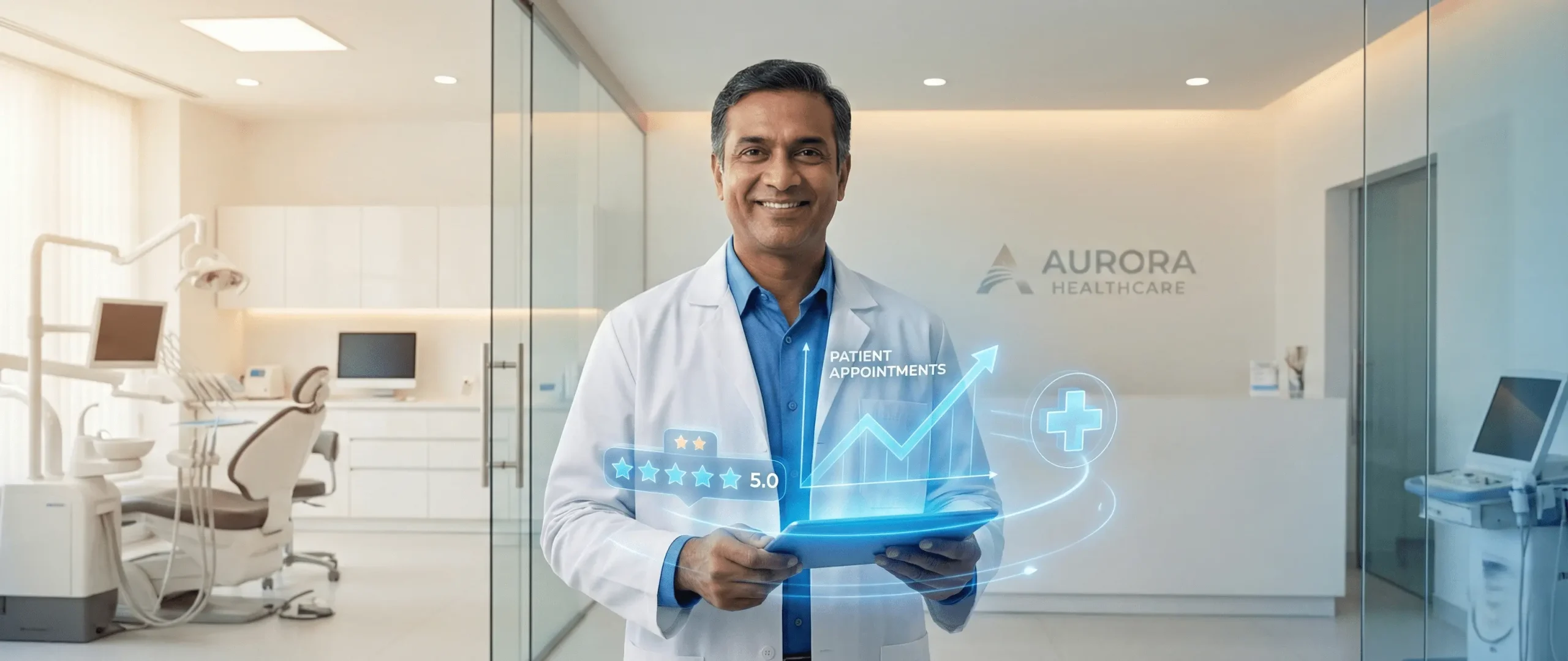 Healthcare Digital Growth Dashboard