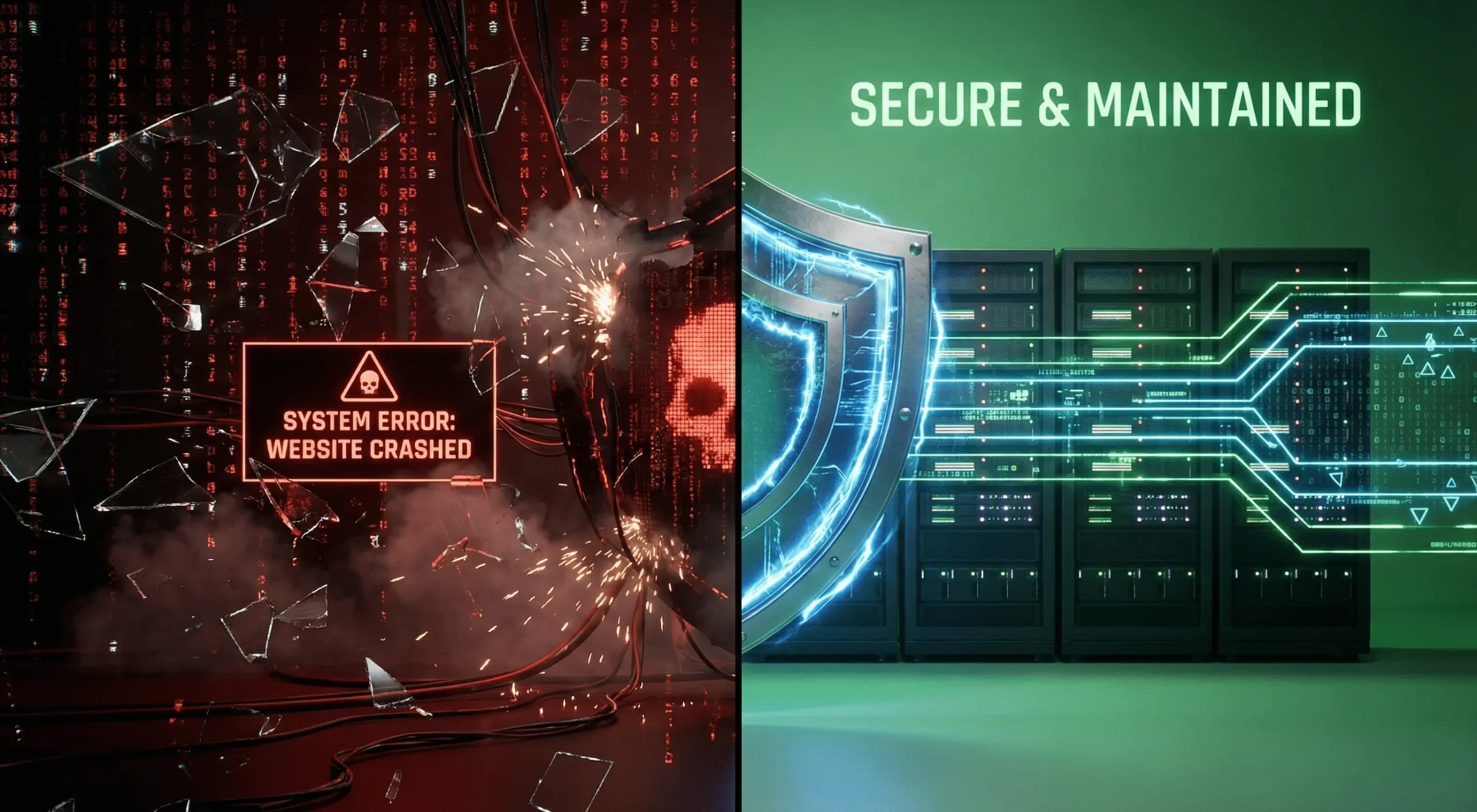 Website Security Shield and Support