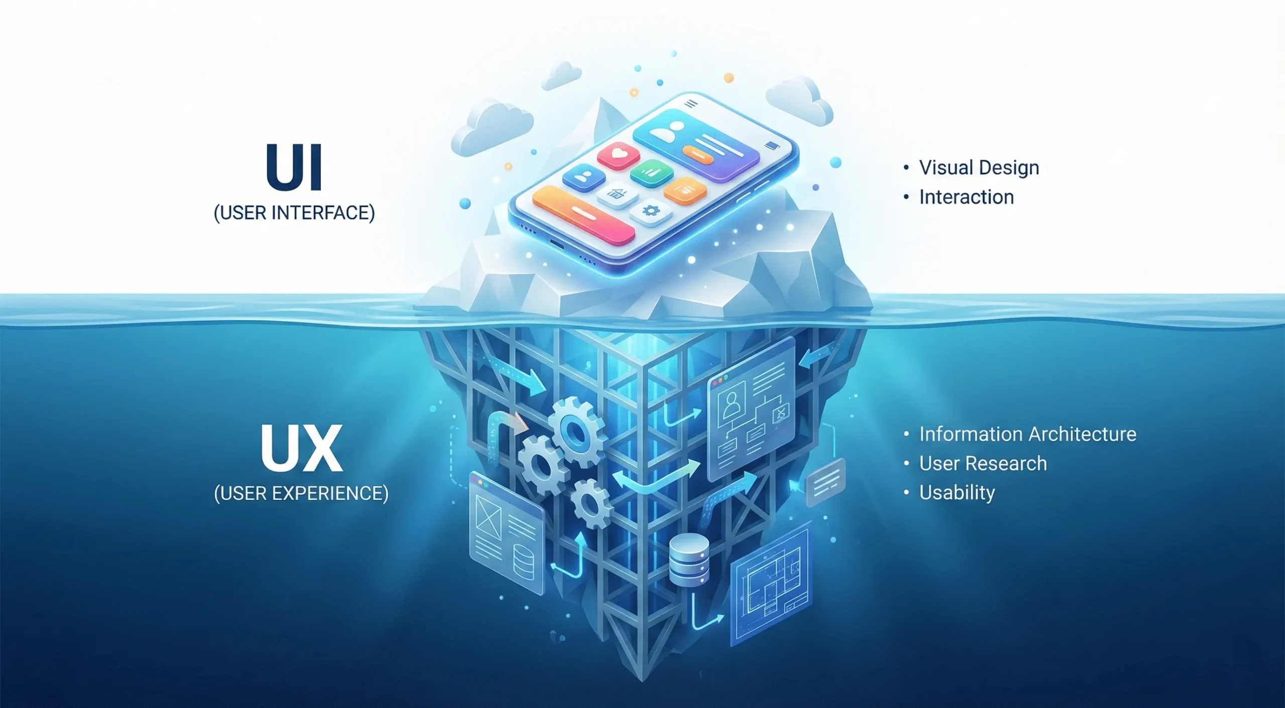 UI vs UX Design Principles