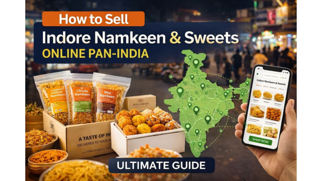 How to Sell Indore Namkeen & Sweets Online Pan-India